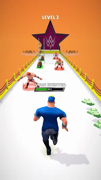 Wrestling Trivia Run (Рестлинг Тривия Ран)  [МОД Все открыто] Screenshot 5