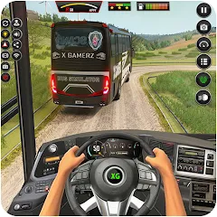 Взломанная City Bus Simulator - Bus Drive  [МОД Все открыто] - последняя версия apk на Андроид