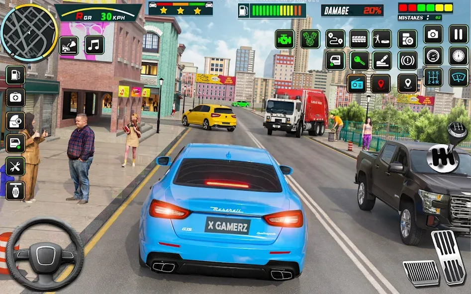 City Car Driving - Car Games (Сити Кар Драйвинг)  [МОД Много монет] Screenshot 3