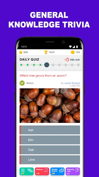 QuizzClub. Quiz & Trivia game (КвиззКлуб)  [МОД Много монет] Screenshot 1