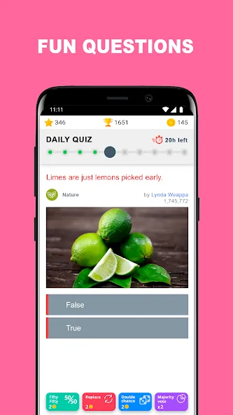 QuizzClub. Quiz & Trivia game (КвиззКлуб)  [МОД Много монет] Screenshot 2