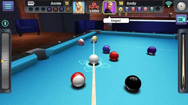 3D Pool Ball  [МОД Mega Pack] Screenshot 1