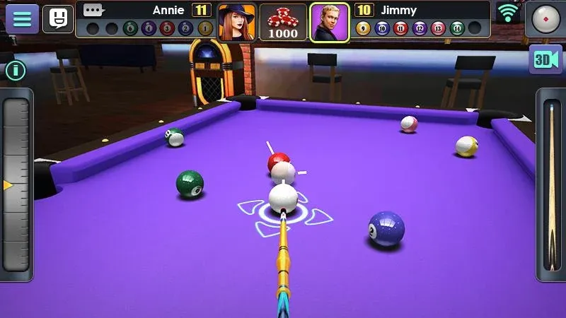 3D Pool Ball  [МОД Mega Pack] Screenshot 4