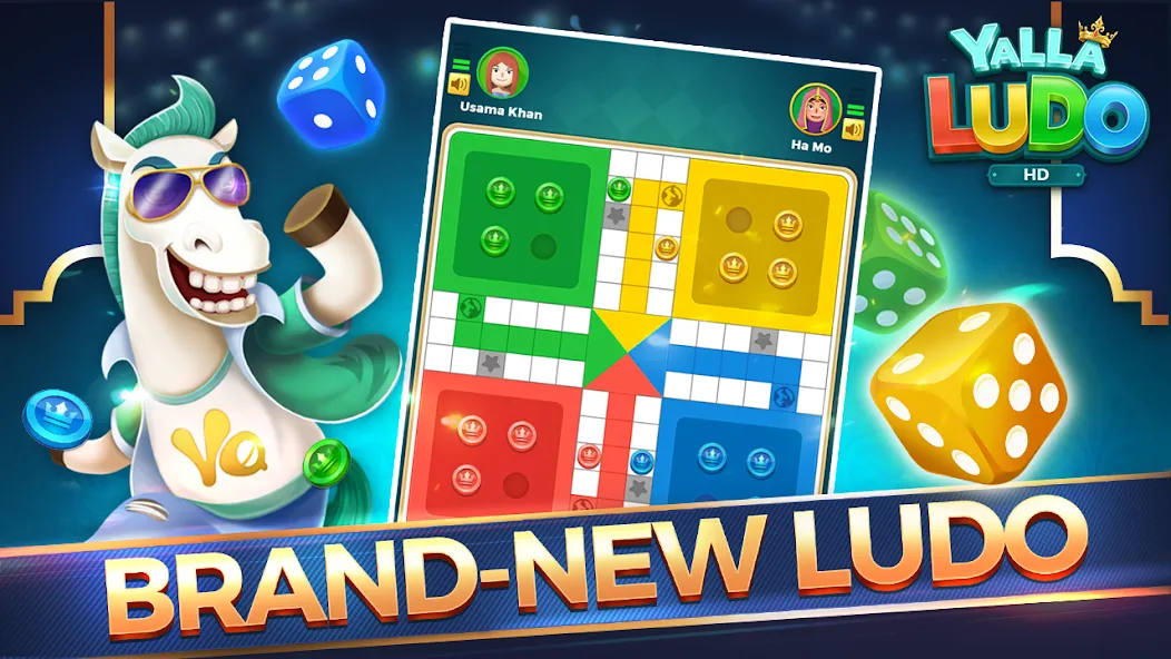 Yalla Ludo HD (Ялла Лудо )  [МОД Menu] Screenshot 1