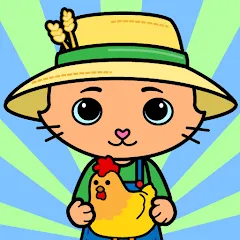 Скачать взломанную Yasa Pets Farm (Яса Петс Фарм)  [МОД Меню] - последняя версия apk на Андроид