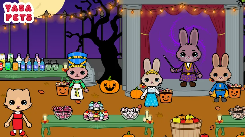 Yasa Pets Halloween (Яса Петс Хэллоуин)  [МОД Mega Pack] Screenshot 5