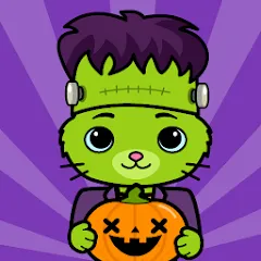 Скачать взломанную Yasa Pets Halloween (Яса Петс Хэллоуин)  [МОД Mega Pack] - стабильная версия apk на Андроид