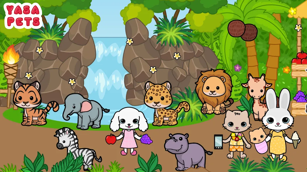 Yasa Pets Island (Яса Петс Айленд)  [МОД Меню] Screenshot 4