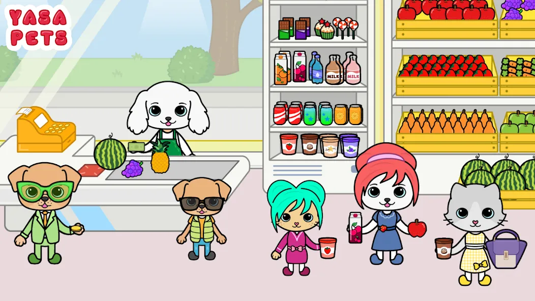 Yasa Pets Mall (Яса Петс Молл)  [МОД Menu] Screenshot 5