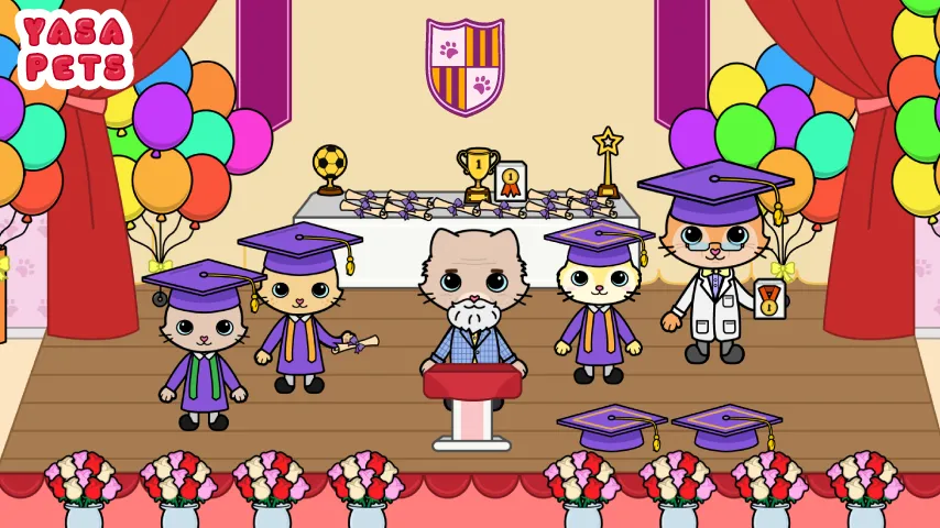 Yasa Pets School (Яса Петс Скул)  [МОД Много денег] Screenshot 3