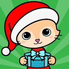 Скачать взломанную Yasa Pets Christmas (Яса Петс Кристмас)  [МОД Меню] - последняя версия apk на Андроид