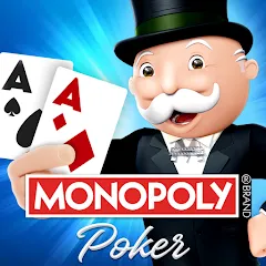 Взломанная MONOPOLY Poker - Texas Holdem (МОНОПОЛИЯ Покер)  [МОД Все открыто] - стабильная версия apk на Андроид