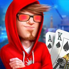 Взломанная HD Poker: Texas Holdem Casino (ХД Покер)  [МОД Бесконечные монеты] - полная версия apk на Андроид