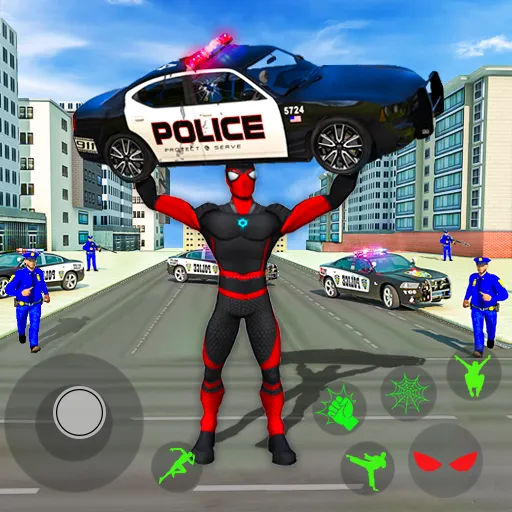 Spider Miami Rope Hero Ninja  [МОД Menu] Screenshot 1