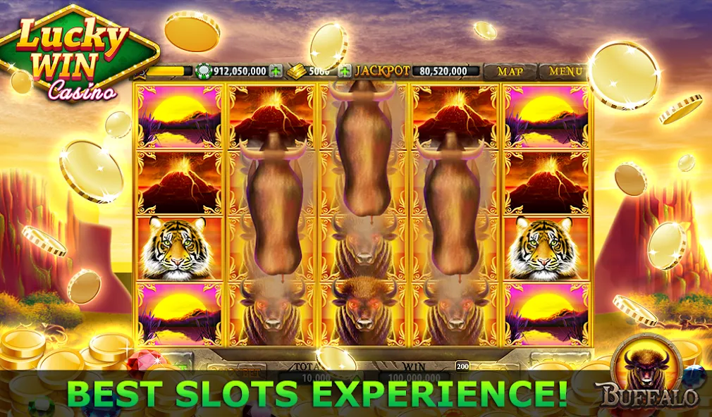 Lucky Win Casino™ SLOTS GAME (Лаки Вин казино СЛОТЫ ИГРА)  [МОД Много монет] Screenshot 4