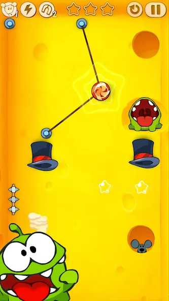 Cut the Rope (Кат зе Роуп)  [МОД Unlocked] Screenshot 2