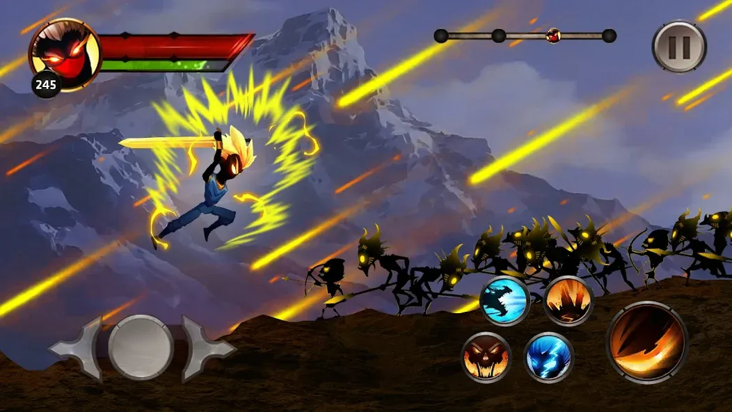 Stickman Legends Offline Games  [МОД Unlocked] Screenshot 4