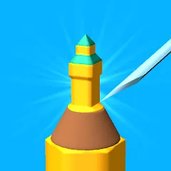 Взлом Carve The Pencil (Карв зе Пенсил)  [МОД Mega Pack] - последняя версия apk на Андроид