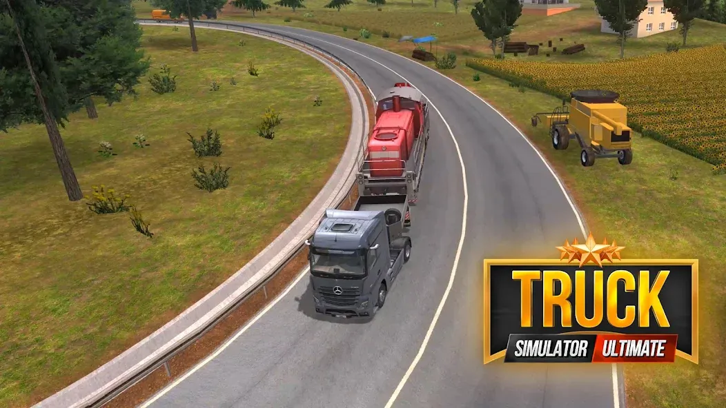 Truck Simulator : Ultimate (Трак Симулятор)  [МОД Бесконечные монеты] Screenshot 3