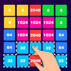 Взлом 2248 Number block puzzle 2048 (Две тысячи двести сорок восемь)  [МОД Бесконечные деньги] - последняя версия apk на Андроид