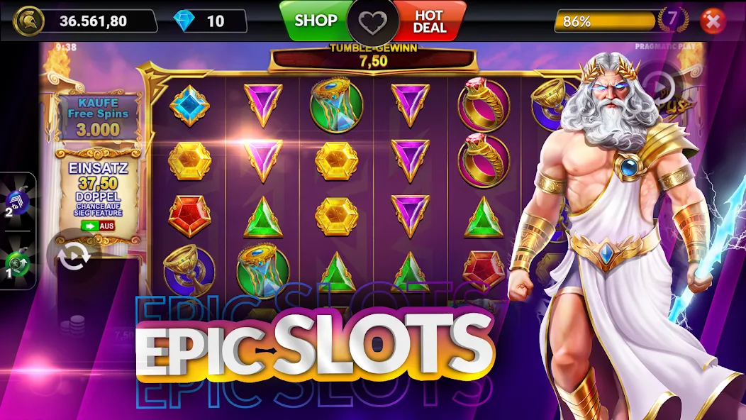 SpinArena Online Casino Slots (СпинАрена Онлайн Казино Слоты)  [МОД Бесконечные монеты] Screenshot 5