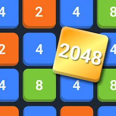 Взлом 2048: Puzzle Game! Merge Block (Две тысячи сорок восемь)  [МОД Много монет] - стабильная версия apk на Андроид