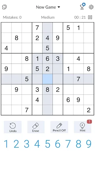 Sudoku - Classic Sudoku Puzzle  [МОД Меню] Screenshot 3