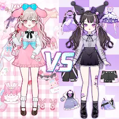 Скачать взломанную Dress Up! Shining Anime Star  [МОД Много денег] - стабильная версия apk на Андроид