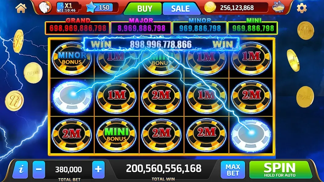 Royal Jackpot Casino Machines (Роял Джекпот Казино Машины)  [МОД Бесконечные деньги] Screenshot 3