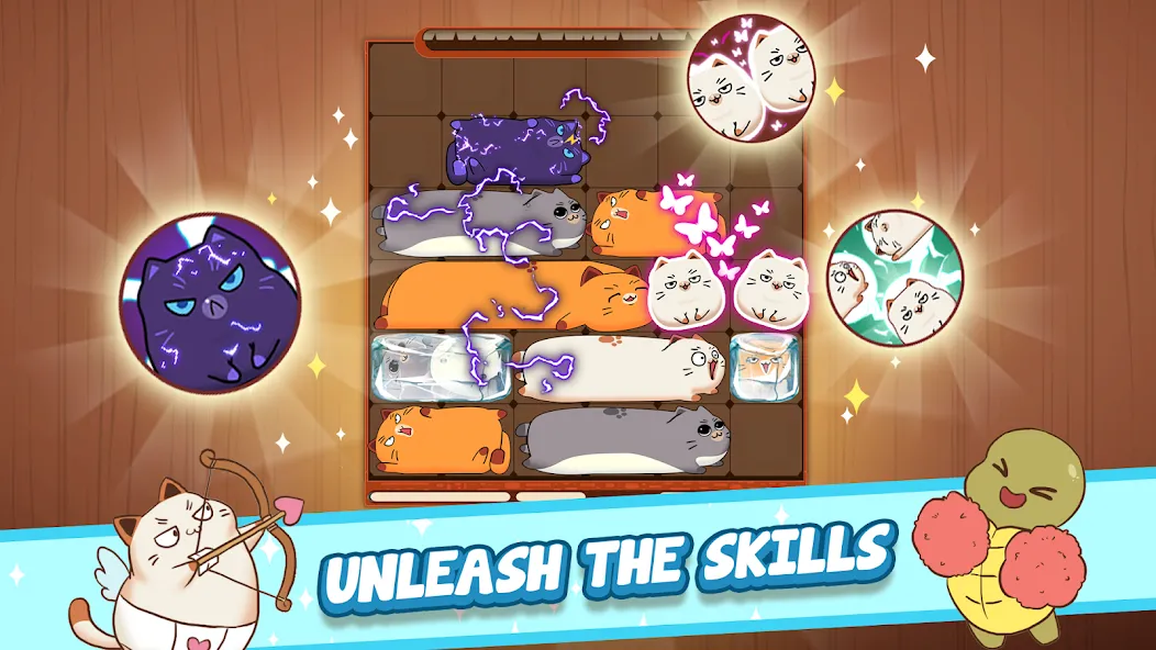 Haru Cats: Cute Sliding Puzzle (Хару Кэтс)  [МОД Unlocked] Screenshot 4