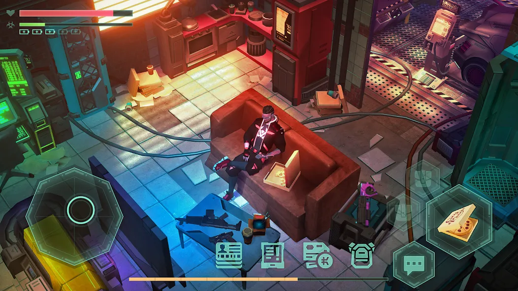 Cyberika: Action Cyberpunk RPG (Сайберика)  [МОД Много монет] Screenshot 2