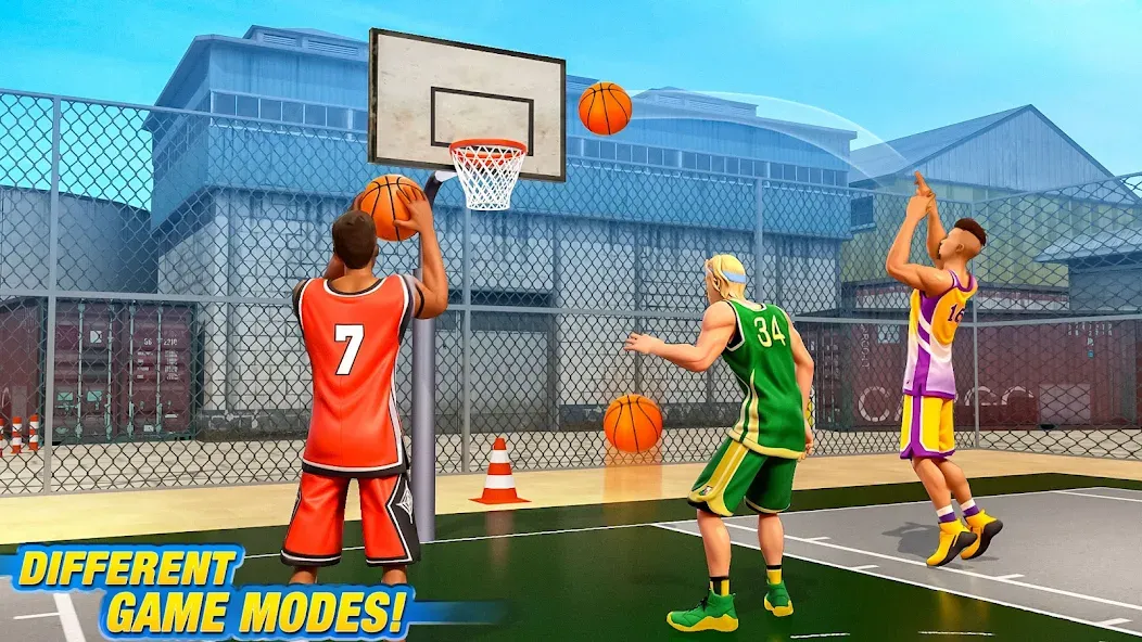 Dunk Smash: Basketball Games (Баскетбольные игры)  [МОД Unlimited Money] Screenshot 3