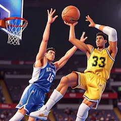 Взлом Dunk Smash: Basketball Games (Баскетбольные игры)  [МОД Unlimited Money] - стабильная версия apk на Андроид