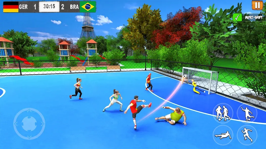 Street Football: Futsal Games (Стрит Футбол)  [МОД Menu] Screenshot 1