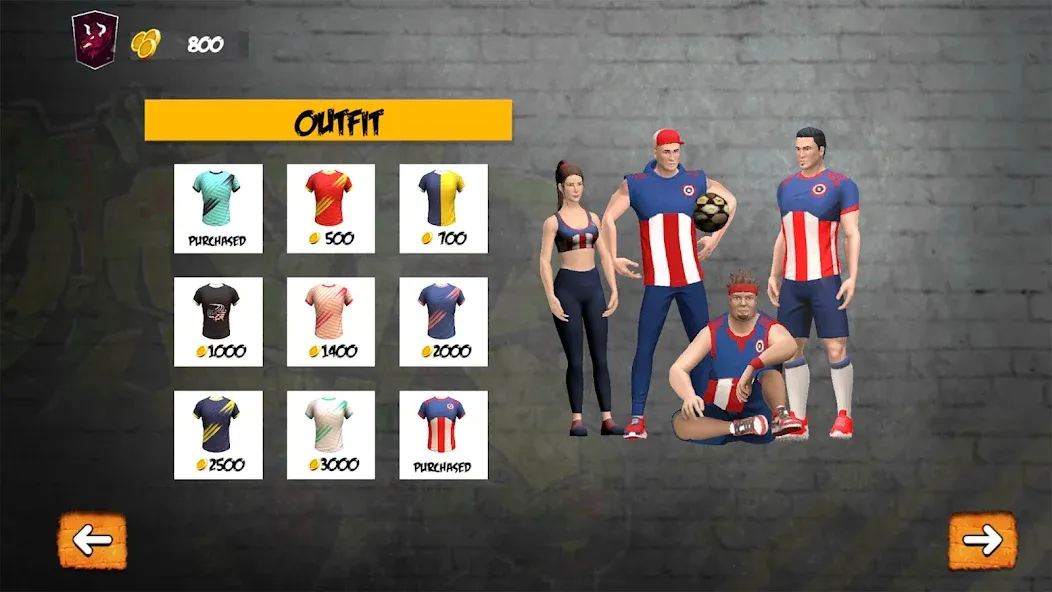 Street Football: Futsal Games (Стрит Футбол)  [МОД Menu] Screenshot 4