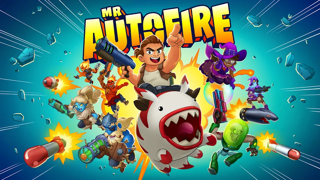 Mr Autofire (Мистер Отофайр)  [МОД Menu] Screenshot 5