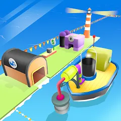 Взломанная Oil Master: Sea Extraction (Ойл Мастер)  [МОД Mega Pack] - стабильная версия apk на Андроид
