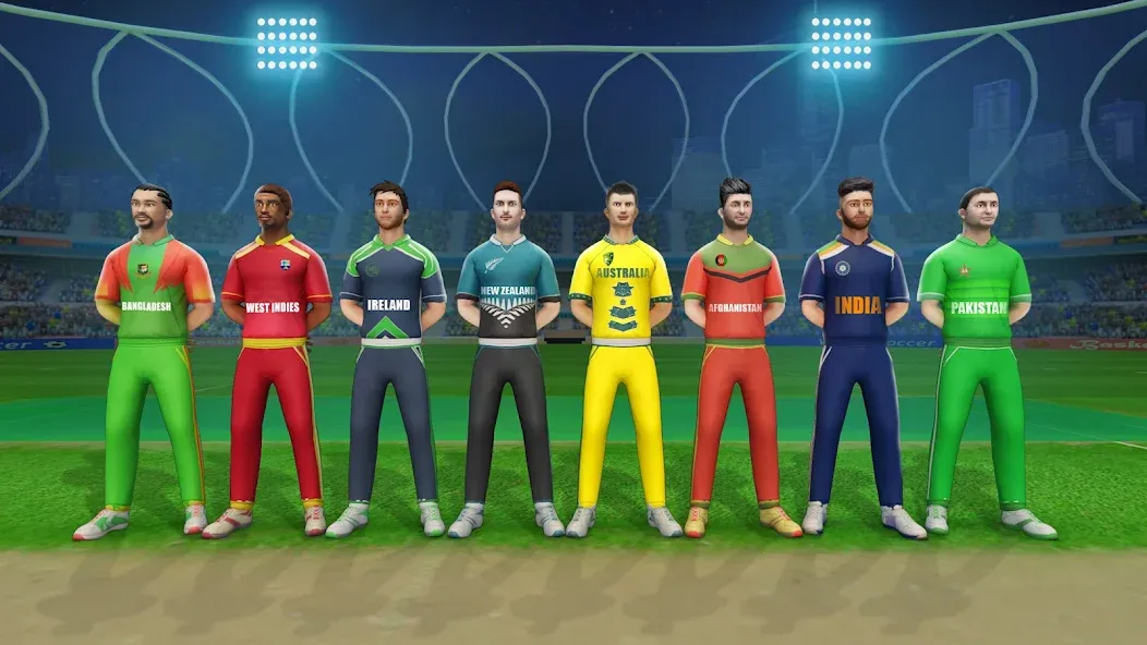 World Cricket Games :T20 Cup (Ворлд Крикет Геймс)  [МОД Unlimited Money] Screenshot 5