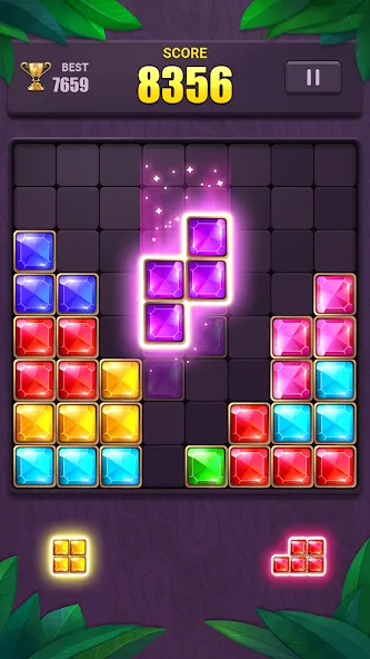 Block Puzzle: Jewel Blast Game  [МОД Unlimited Money] Screenshot 3