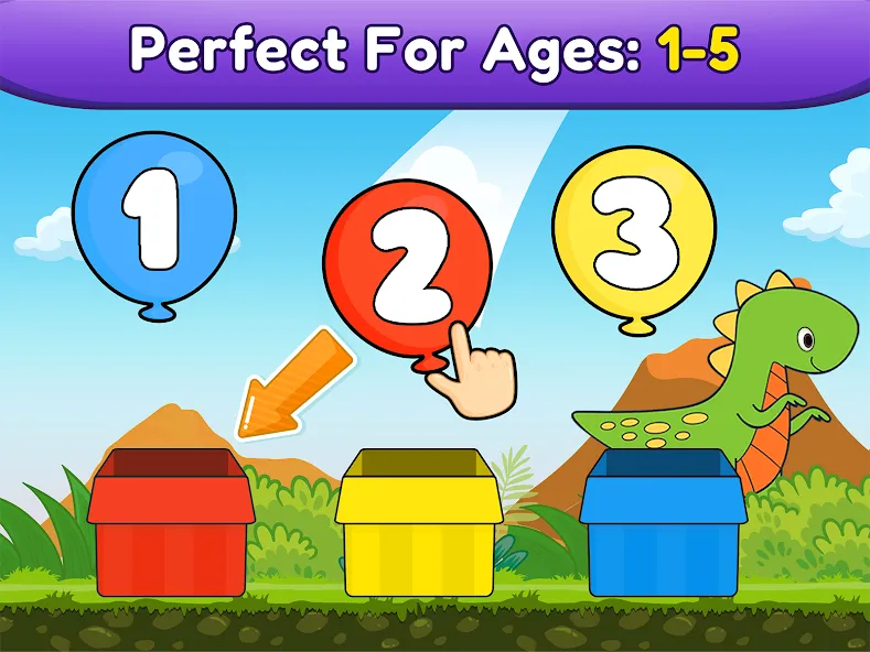 Balloon Pop Kids Learning Game  [МОД Все открыто] Screenshot 4