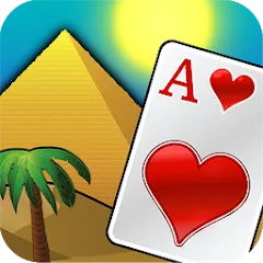 Взлом Pyramid Solitaire - Egypt (Пирамиды пасьянс)  [МОД Много монет] - последняя версия apk на Андроид