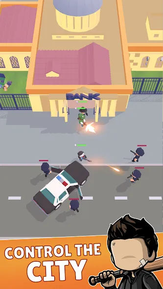 Merge Gangster Heist vs Police (Мердж Гангстер Хейст)  [МОД Unlimited Money] Screenshot 4