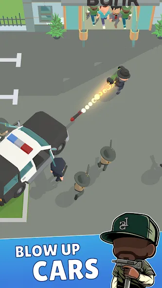 Merge Gangster Heist vs Police (Мердж Гангстер Хейст)  [МОД Unlimited Money] Screenshot 5