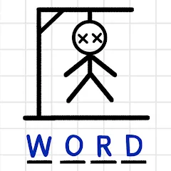 Скачать взлом Hangman Words:Two Player Games  [МОД Unlocked] - полная версия apk на Андроид