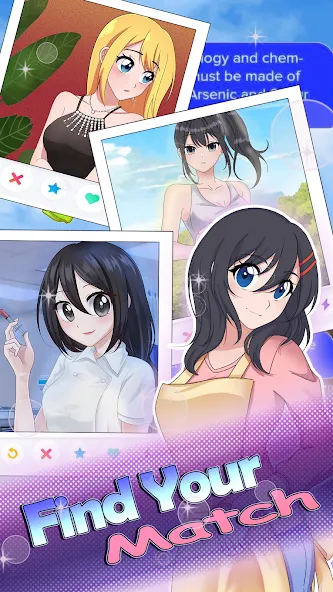 HaremKing - Waifu Dating Sim (ХаремКинг)  [МОД Все открыто] Screenshot 4