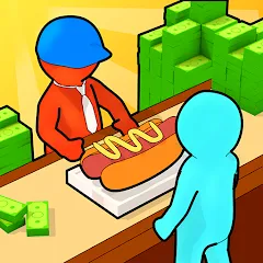 Взломанная My Idle Supermarket Simulator (Мой Айдл Стор)  [МОД Меню] - стабильная версия apk на Андроид