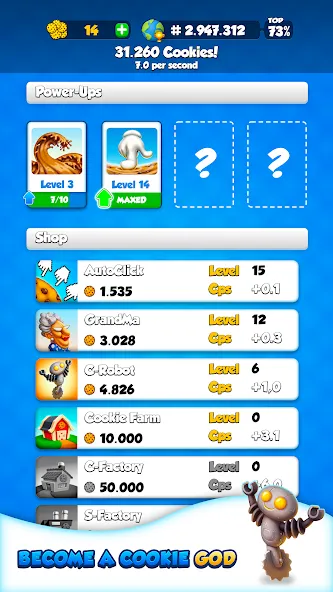 Cookie Clickers™ (Куки Кликеры)  [МОД Много денег] Screenshot 3