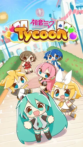 Hatsune Miku Tycoon (Хацуне Мику Тайкун)  [МОД Mega Pack] Screenshot 1