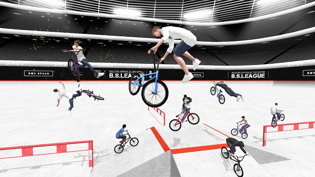 BMX Space (БМХ Спейс)  [МОД Unlocked] Screenshot 1