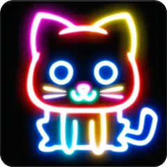 Взломанная Drawing For Kids - Glow Draw  [МОД Menu] - полная версия apk на Андроид